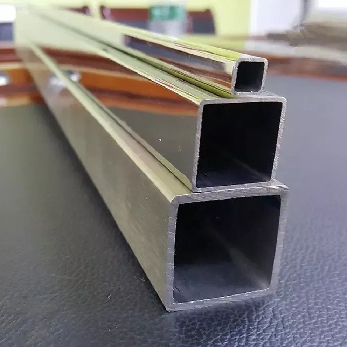 Rigang 316L Stainless Steel Square Pipe Tube