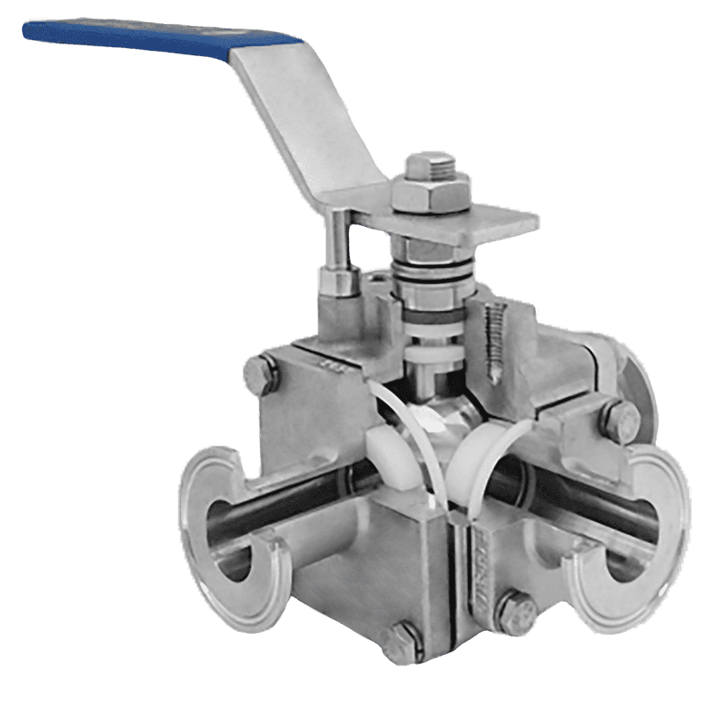 IMI Crittical Engineering Igenix® 3, 4, Or 5-way Multi-port Ball Valves