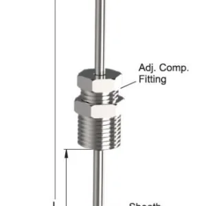 Tempsen R - 103 Standard RTD with Head & Tip Assembly