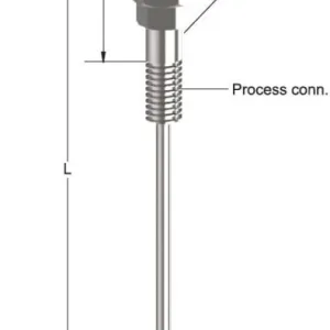 Tempsen R - 106 RTD with Nipple Union Nipple