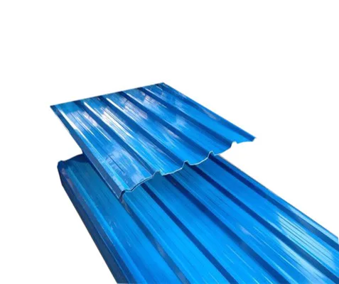 Gnee Steel- Q235B Roof structure PET film coated roofing sheet