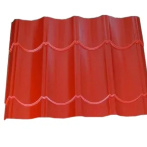 Gnee Steel- SPCC Color Prepainted Corrugated Metal Steel PPGI Steel Roofing Sheet