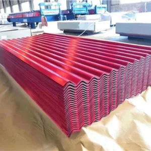 Gnee Steel- SGLCC 0.35mm Hot Dipped Galvanized Corrugated Steel roof sheet