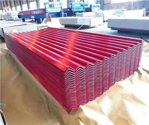 Gnee Steel- SGLCC 0.35mm Hot Dipped Galvanized Corrugated Steel roof sheet