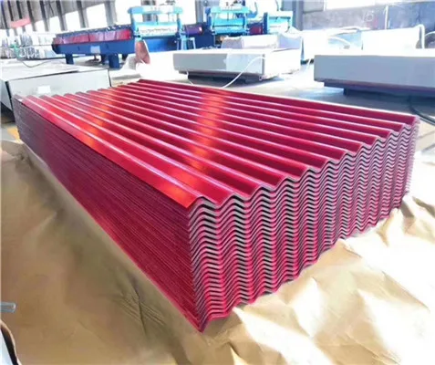 Gnee Steel- SGLCC 0.35mm Hot Dipped Galvanized Corrugated Steel roof sheet