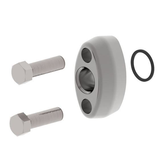 Rosemount™ Alloy C-276 Adapters, C Bolts, graphirbon Steel te-filled PTFE O-rings