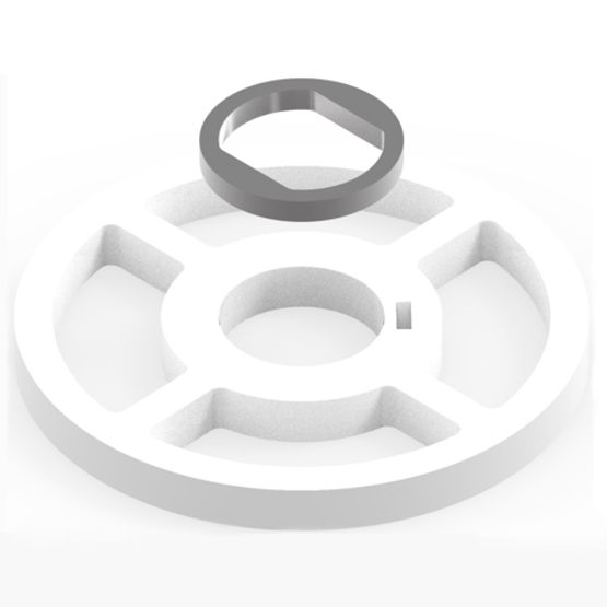 Rosemount™ 5PCS 2" PTFE Centering Disk for Segmented Probe
