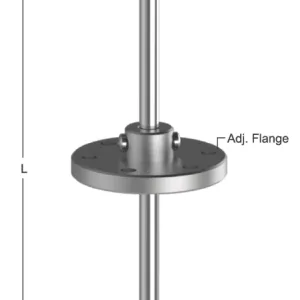 Tempsen T - 502 THERMOCOUPLE WITH THERMOWELL & ADJUSTABLE FLANGE