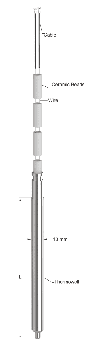 Tempsen T - 955 ALUMINIUM POT THERMOCOUPLE