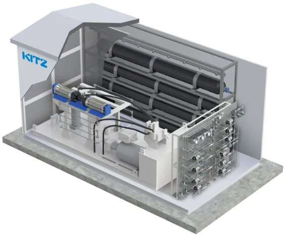 Kitz Hydrogen refueling station package units